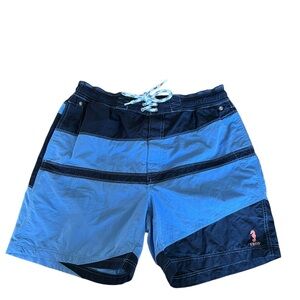 IZOD men’s swim shorts Navy & Blue‎ size medium